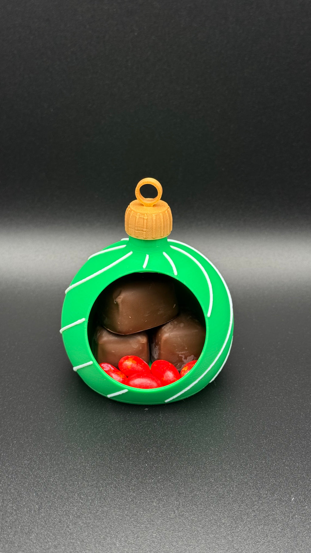 Green Ornament Gift Box