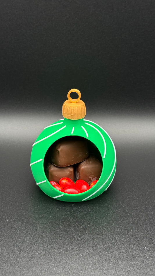 Green Ornament Gift Box