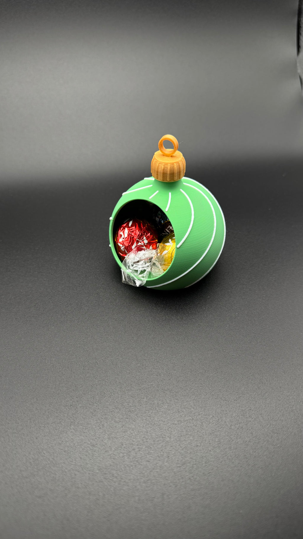Elf Green Ornament Box